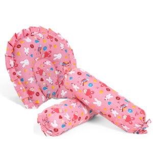 Baby Mustard Pillow with Bolster – Gentle Newborn Support Set