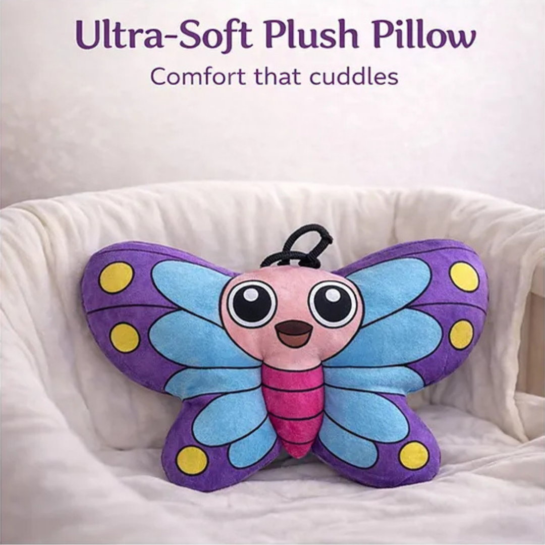 Butterfly Shaped Baby Pillow – Soft & Gentle Comfort Cushion - Image 2