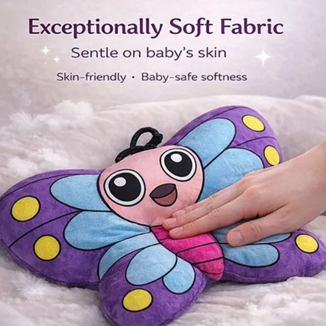 Butterfly Shaped Baby Pillow – Soft & Gentle Comfort Cushion - Image 3