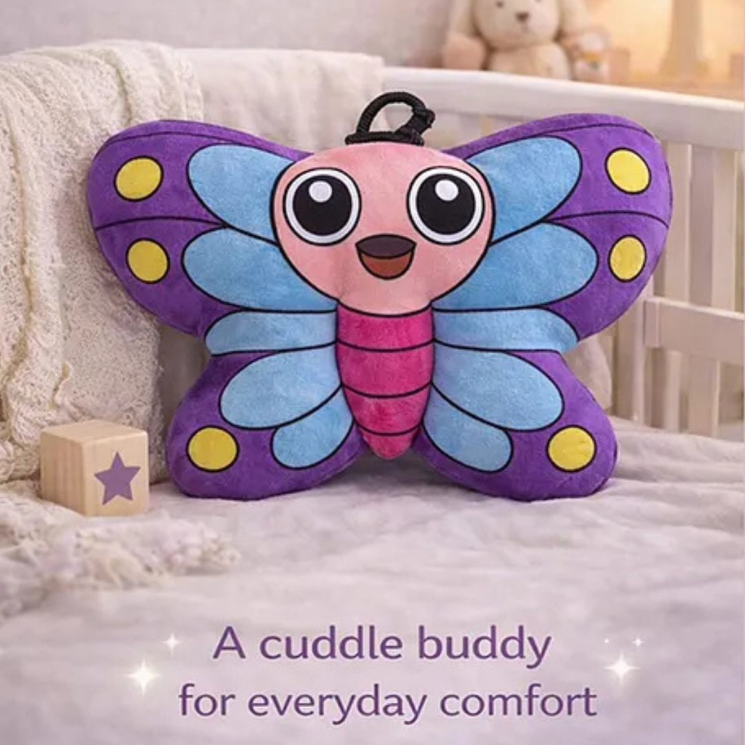 Butterfly Shaped Baby Pillow – Soft & Gentle Comfort Cushion - Image 4