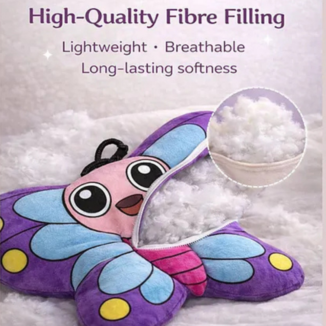 Butterfly Shaped Baby Pillow – Soft & Gentle Comfort Cushion - Image 5