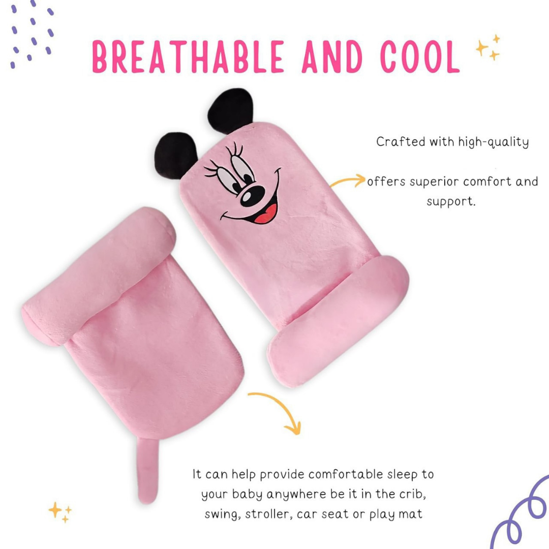Baby Sleep Positioning Neck Pillow – mouse style - Image 2