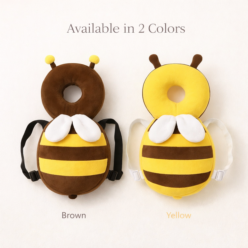 Baby Head Protector | Shock-Absorbing Head & Back Safety Pillow for Toddlers - Image 2