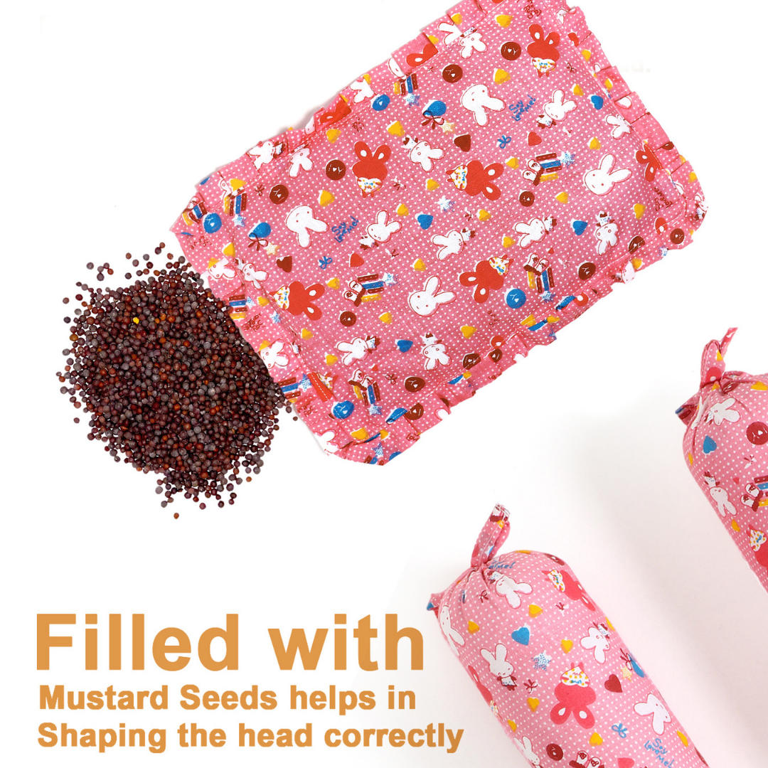 Baby Bedding Set with Bolster Pillows – Soft Cotton Bunny Print Sleeping Set - Image 4