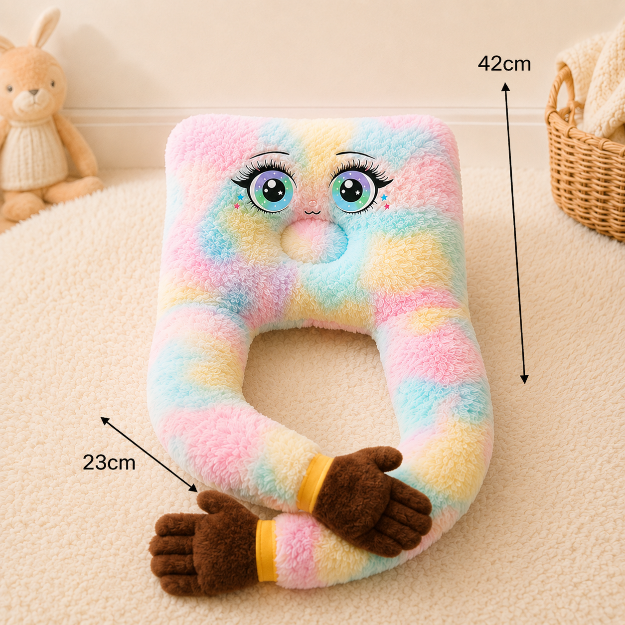 Baby Hugging Pillow for Babies – Soft Cuddling Sleep Support Pillow - Image 3